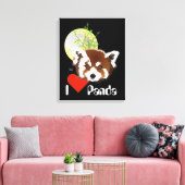 Toile Petit panda (Ailurus fulgens) (Insitu(Salon))