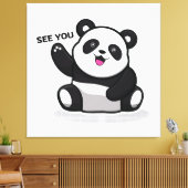 Toile petit panda mignon (Insitu(Salon))