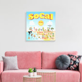 Toile Petit SoCal (Insitu(Salon))