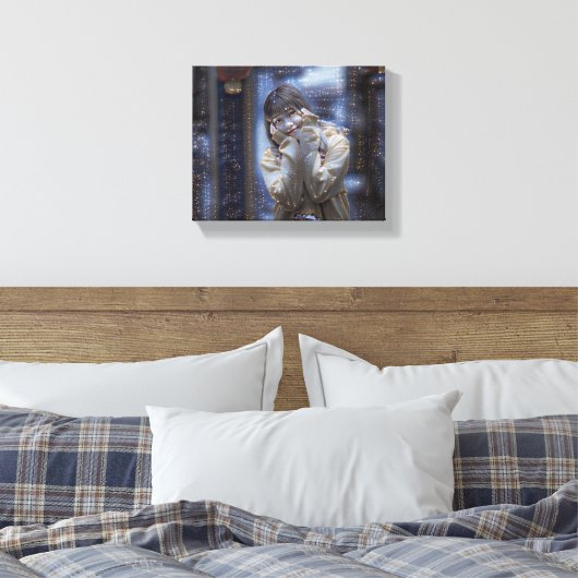 Toile "Petit soleil en jaune (Insitu(Chambre))