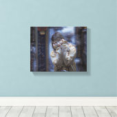 Toile "Petit soleil en jaune (Insitu (Plancher de Bois))