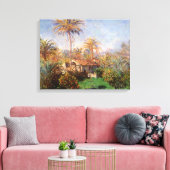 Toile Petite ferme rurale à Bordighera par Claude Monet (Insitu(Salon))