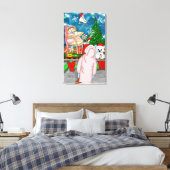 Toile Petite fille regardant à travers une fenêtre de No (Insitu(Chambre))
