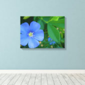 Toile Petite Fleur bleue (Insitu (Plancher de Bois))