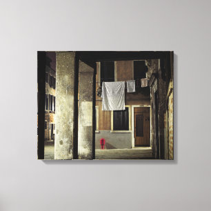 TOILE PETITE HYDRANTE ROUGE