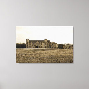 Toile Petite maison dans la prairie