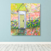 Toile Petite maison orientale (Insitu (Plancher de Bois))