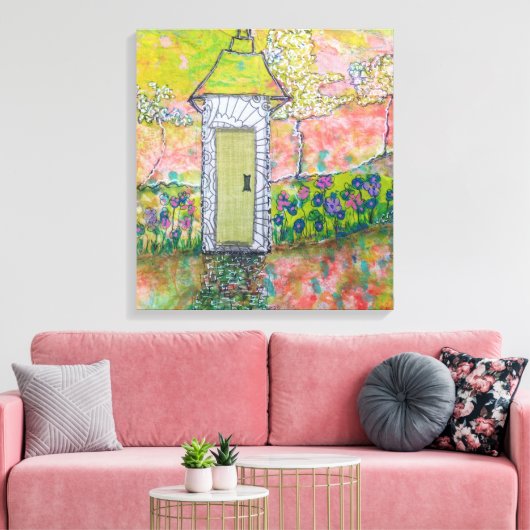 Toile Petite maison orientale (Insitu(Salon))