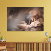 Toile Petite photo de la nature des champignons (Insitu(Salon))