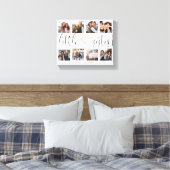 Toile Petite Soeur Script Cadeau Pour Soeur Photo Collag (Insitu(Chambre))