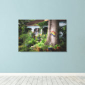 Toile PETITE VILLE FIDE Canvas Art (Insitu (Plancher de Bois))