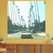 Toile Petite Voiture Jaune (Insitu(Salon))