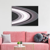 Toile Petites particules dans SaturnĂ`s bagues (Insitu(Salon))