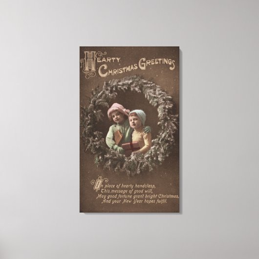 Toile Petits enfants à Armclasp (Recto)