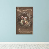 Toile Petits enfants à Armclasp (Insitu (Plancher de Bois))
