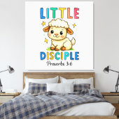 Toile Petits Proverbes du disciple 3:6 (Insitu(Chambre))