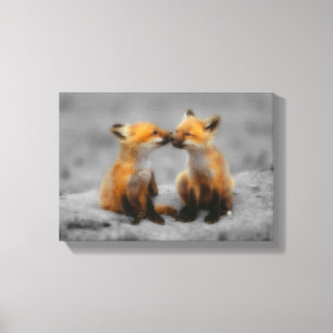 Toile Peu d'amour de Fox