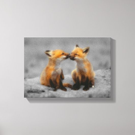 Toile Peu d'amour de Fox (Recto)