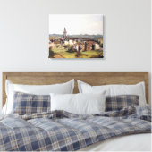 Toile Peuple de Lugo/Village in Lugo (Insitu(Chambre))