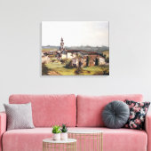 Toile Peuple de Lugo/Village in Lugo (Insitu(Salon))