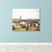 Toile Peuple de Lugo/Village in Lugo (Insitu (Plancher de Bois))