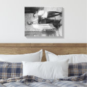 Toile Peuple juif avec Tanakh sur Yom Kippour (Insitu(Chambre))