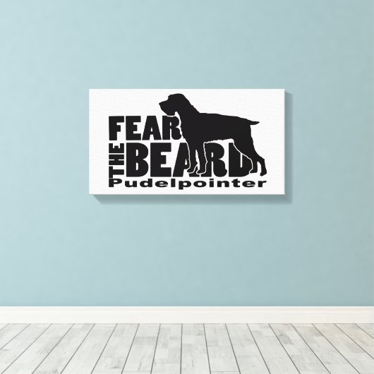 Toile Peur de la barbe - Pudelpointer Gear (Insitu (Plancher de Bois))