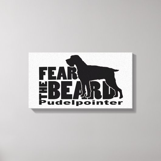 Toile Peur de la barbe - Pudelpointer Gear (Recto)