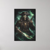 Toile Phantom Pirate Skull – Dark Fantasy Reaper (Recto)