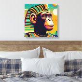 Toile Pharaoh Chimpanzé Toutankhamon (Insitu(Chambre))