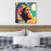 Toile Pharaoh Chimpanzé Tut 3 (Insitu(Chambre))