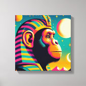 Toile Pharaoh Chimpanzé Tut 3 (Recto)