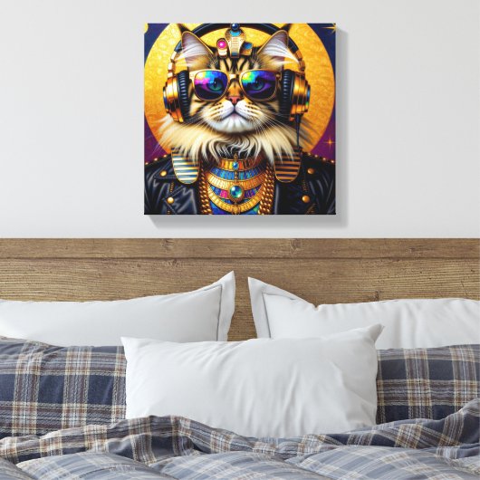 TOILE PHARAOH TUT-PERSIAN CAT 4 (Insitu(Chambre))