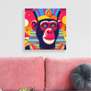 Toile Pharaon Chimpanzé Tout 2