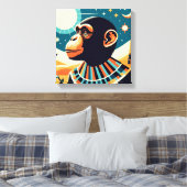 Toile Pharaon Chimpanzé Tout 5 (Insitu(Chambre))