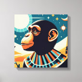 Toile Pharaon Chimpanzé Tout 5 (Recto)