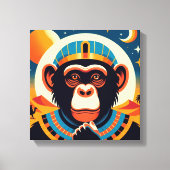 Toile Pharaon Chimpanzé Tout 6 (Recto)