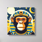 Toile Pharaon Chimpanzé Tout 7 (Recto)