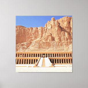 Toile Pharaon de l'Égypte ancienne Temple de Deir el-Bah