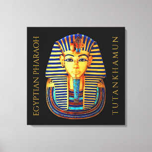 Toile Pharaon égyptien antique du roi Toutankhamon