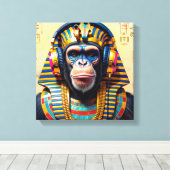 TOILE PHARAON TOUT-CHIMPANZÉ 2 (Insitu (Plancher de Bois))