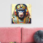 TOILE PHARAON TOUT-CHIMPANZÉ 2 (Insitu(Salon))
