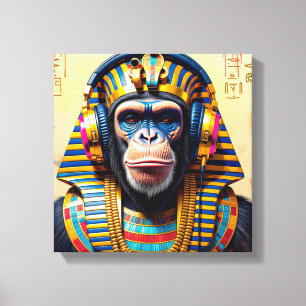 TOILE PHARAON TOUT-CHIMPANZÉ 2