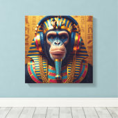 TOILE PHARAON TOUT-CHIMPANZÉ 3 (Insitu (Plancher de Bois))