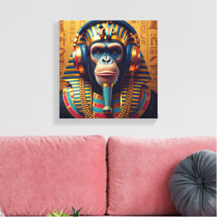 TOILE PHARAON TOUT-CHIMPANZÉ 3