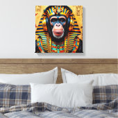 TOILE PHARAON TUT-CHIMPANZÉ (Insitu(Chambre))