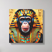 TOILE PHARAON TUT-CHIMPANZÉ (Recto)
