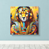TOILE PHARAON TUT-GUÉPARD 2 (Insitu (Plancher de Bois))