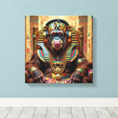 TOILE PHARAON TUT-ORANGOUTAN 2 (Insitu (Plancher de Bois))
