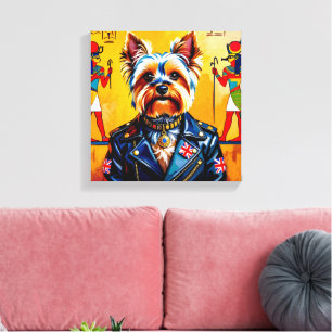 TOILE PHARAON TUT-YORKSHIRE TERRIER